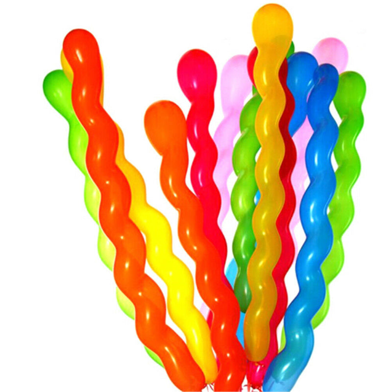 10X Thick Long thread Latex Balloons Wedding Anniversary Balloon Decoration  M&O