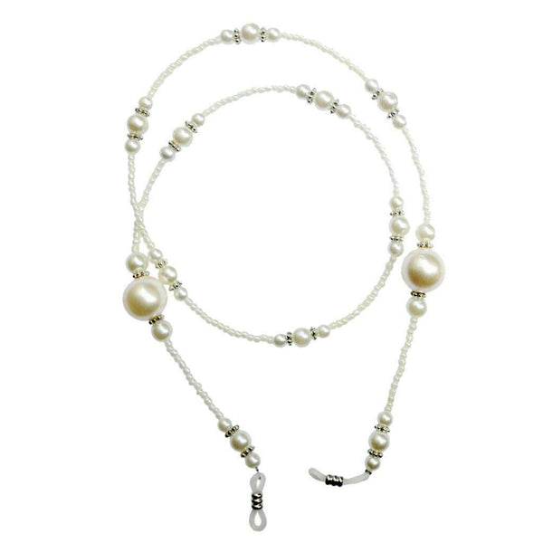 2Pcs 68cm Beaded Eye Glasses Chain Rope Sunglasses Strap Holder Retainer