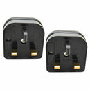 European Euro EU 2Pin to 3Pin Plug Adapter Power Socket Converter Travel R9A8