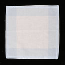 Set of 12 Plaid Pattern Handkerchief Pocket Square Hanky Party Suits Hankies