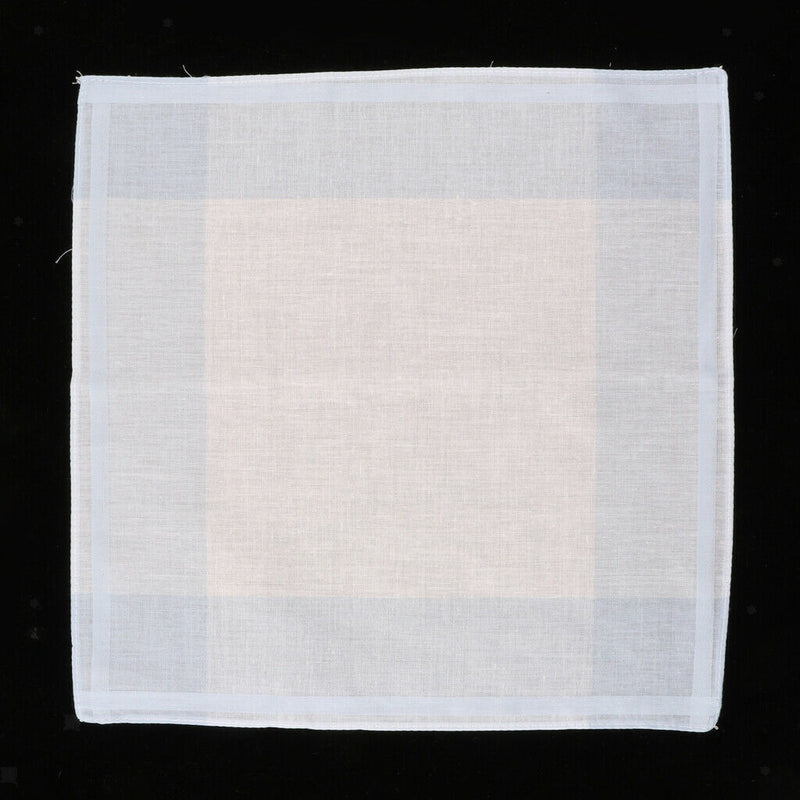 Set of 12 Plaid Pattern Handkerchief Pocket Square Hanky Party Suits Hankies