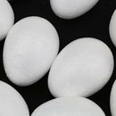 60x 5/8cm Polystyrene Eggs Foam Kids Easter Craft Arts Modelling Props Supplies