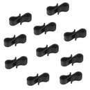10x Plastic Side Release Buckle Clips for Backpack Bag Straps Webbing 25mm