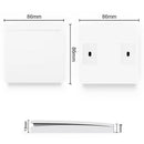 Wireless Wall Switch Wall Panel Remote Control Transmitter & Receiver Smart