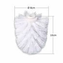 3 Pack Toilet spare brush brush head white stainless steel toilet brush spa J2Q2