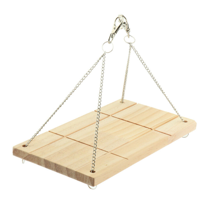 High Quality Wooden Bird Parrot Stand Swing Toys Parrot Pet Supply