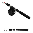 Winter Super Short Retractable Ice Fishing Rod Telescopic Mini Ice Fishing  Z9K6