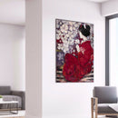 Kimono Woman Scene DIY Mosaic Full Diamond Painting Drill Kit Decor (V727)