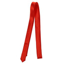 Red Self Tie Style Polyester Necktie Neckwear for Ladies