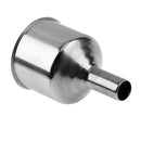 Stainless Steel Funnel Oil Water Hopper Filter Kitchen Cooking Tools(L) A
