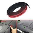 2CM*2M Car Windshield Roof Seal Rubber Strip Noise Insulation Stickers Decor New