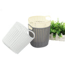Round Storage Basket with Handle Debris Clothes Bucket Toys Books Organizer