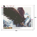 5D DIY Full Drill Diamond Painting Eagle Cross Stitch Embroidery (C1176)