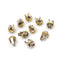 10x 3.5mm Stereo Jack Plate Connector Socket Chassis Panel Socket FT