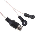 2x 75 Ohm FM Radio Antenna for Indoor Home Table Audio Radio Stereo Receiver