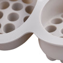 4 Cavity Massage Bar Silicone Mold DIY Fondant Chocolate Soap Mousse Mould Tray-
