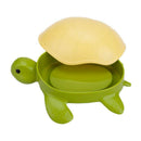 anya Plastic Turtle Shape Soap Soap Dish Draining Soap Holder With Lid Soap