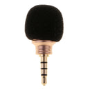 3.5mm Microphone for Mobile Cell Phone+Fur Microphone Windscreen Wind Muff