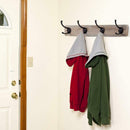 1Pack Heavy Duty Dual Coat Hooks Wall Mounted 20 Screws Retro Double Hook AU