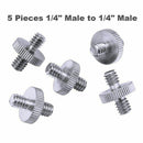 1/4 to 3/8 Screw Adapter Converter Threaded Screws Adapter Spigot Screw Mou