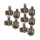 Guitar Small Size Pots A500K Potentiometers For Guitar Bass Parts (Pack Of