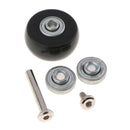 1pc Luggage Suitcase Replacement Wheels Axles And Screws Repair Kit Set 10