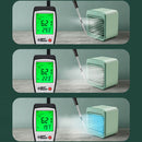 SL08 Desktop Water Cooling Fan Quiet Mini Cooler USB Spray Fan Humidifier
