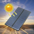 5.5V Mini Solar Panel System For DIY Battery Cell Module Portable Phone Cha T9O9