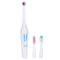 Waterproof Portable Electric Toothbrush AA Battery Brush with 2 Brush Heads