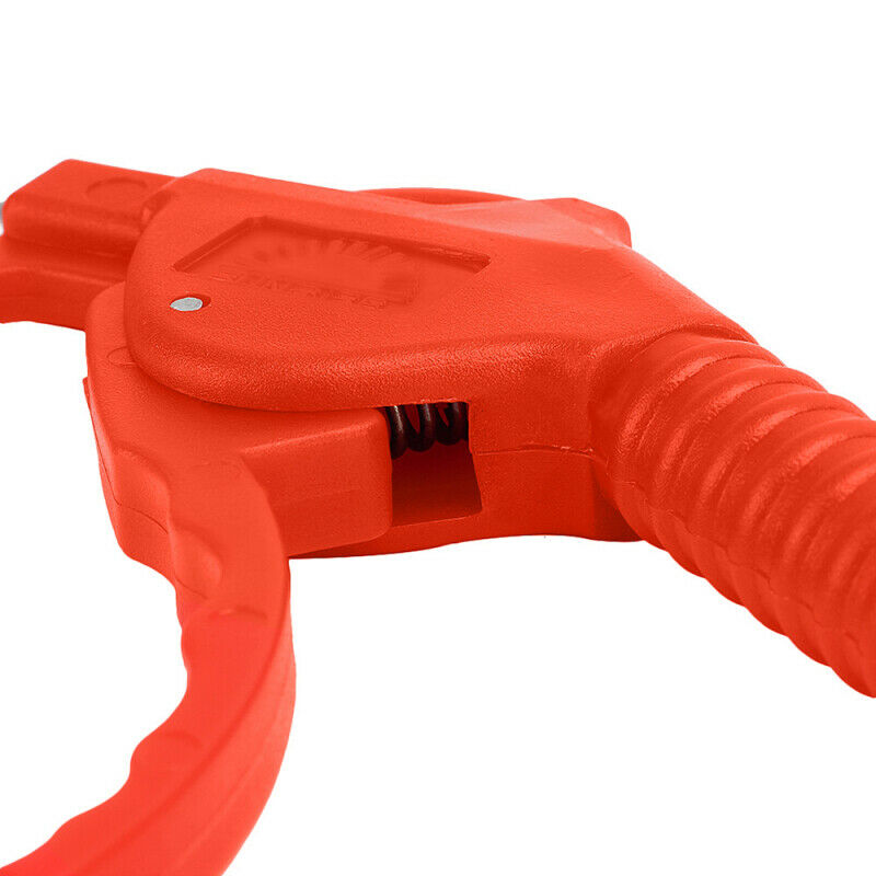 12pcs Air Blow Gun Red Plastic Handle Angled Bent Nozzle Air Duster Bl QNA