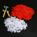 Pliers+300Pcs Clips+100Pcs Wedges Tile Leveling System Levelling Spacer Au
