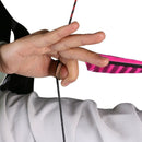 Thicken Cow Leather Thumb Finger Tip Protector Guard Ring Tab Leather Hunti