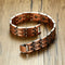 Mens Elegant Pure Copper Magnetic Therapy Link Bracelet Pain Relief for Art