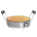 Steamer Stand With Silicone Handles Is Compatible With Ready-To-Eat Pot Acc J8M8