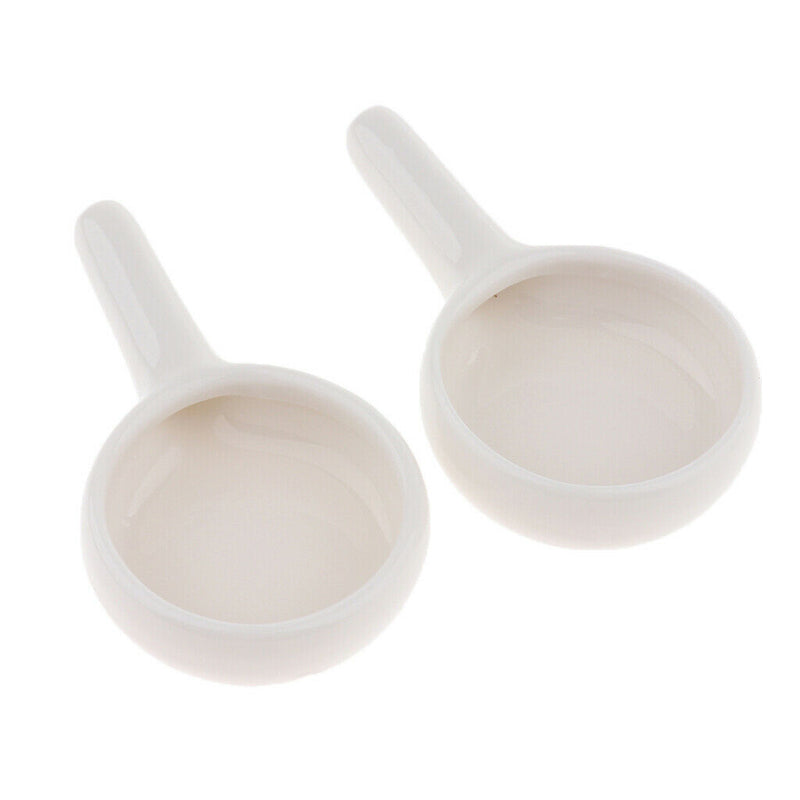 Set of 2 Ceramic Scented Tealight Candle Holder for Essential Oil Diffuser Oil .