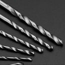 25pcs Straight Shank High Speed Steel Twist Drill Bits Woodworking Reamer