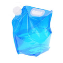 1pc 10l foldable collapsible drinking water bag car water carrier container M&O