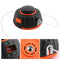 Mower Accessories Universal Nylon + plastic Line Bump Cutting Trimmer Head