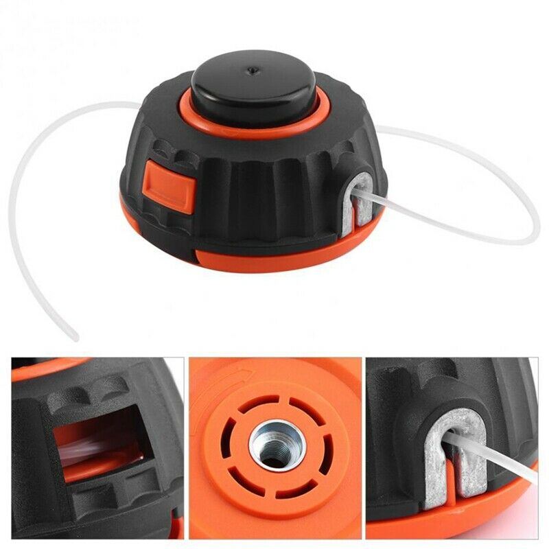 Mower Accessories Universal Nylon + plastic Line Bump Cutting Trimmer Head