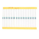 600pcs 30 Kinds Each Value Metal Film Resistor Pack 1/4W 1% Resistor Kit A