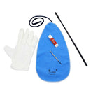 Flute Piccolo Cleaning Cloth Cork Grease Stick Cork Screwdriver Gloves Set