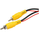 6M RCA to RCA Male to Male AUX Audio Cable Cord HiFi Speaker Reversing Vide