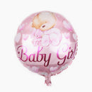 1pc Pink Baby Girl Balloons Happy Birthday Party Decor Bar Christmas GiftGG