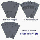 Wet Dry Polishing Sandpaper 3000 5000 7000 High Grit Wet and Dry Sandpaper