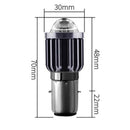 Hi Lo Beam Motorbikes Headlight Bulb Head Light Scooter Aluminum Alloy H6