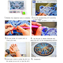 5D DIY Full Drill Diamond Painting Girl Embroidery Mosaic Craft Kits (W519)