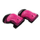 Skateboards Youth Protective Pad set with Elbow Knee Wrist Guard Pad XS Pink
