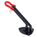 Metal Winch Anchor Earth Anchor Decor Tool for 1/10 RC Crawler Car PartsA Kw