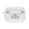 For AirPods Pro Headset Silicone Charging Case Protective Cover with Carabiner