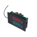 Digital LED Ammeter Voltmeter with Current Transformer AC80-300V 0-100A Blk